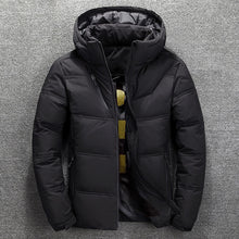 Load image into Gallery viewer, BOLUBAO 2019 Winter Down Parkas Mens Quality Thermal Thick Parka Male Warm Outwear Fashion White Duck Down Jacket Men Coats