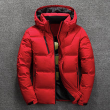 Load image into Gallery viewer, BOLUBAO 2019 Winter Down Parkas Mens Quality Thermal Thick Parka Male Warm Outwear Fashion White Duck Down Jacket Men Coats