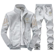 Load image into Gallery viewer, Men's Sportswear Sets 2019 Spring Autumn Male Casual Tracksuit Men 2 Piece Zipper Sweatshirt + Sweatpants Brand Track Suit Set