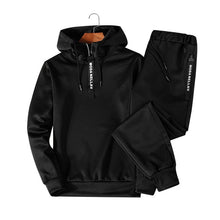 Load image into Gallery viewer, Sets Tracksuit Men Autumn Winter Hooded Sweatshirt Drawstring Outfit Sportswear 2019 Male Suit Pullover Two Piece Set Casual