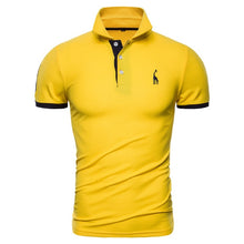 Load image into Gallery viewer, Dropshipping 13 Colors Brand Quality Cotton Polos Men Embroidery Polo Giraffe Shirt Men Casual Patchwork Male Tops Clothing Men
