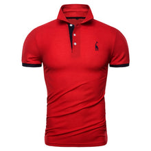 Load image into Gallery viewer, Dropshipping 13 Colors Brand Quality Cotton Polos Men Embroidery Polo Giraffe Shirt Men Casual Patchwork Male Tops Clothing Men
