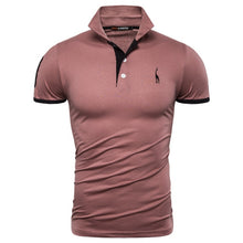 Load image into Gallery viewer, Dropshipping 13 Colors Brand Quality Cotton Polos Men Embroidery Polo Giraffe Shirt Men Casual Patchwork Male Tops Clothing Men

