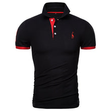 Load image into Gallery viewer, Dropshipping 13 Colors Brand Quality Cotton Polos Men Embroidery Polo Giraffe Shirt Men Casual Patchwork Male Tops Clothing Men
