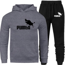 Load image into Gallery viewer, 2019 New Fashion Men Hoodies Suits Brand Tracksuit Men/Women Sweatshirts+Sweatpants Autumn Winter Fleece Hooded Pullover

